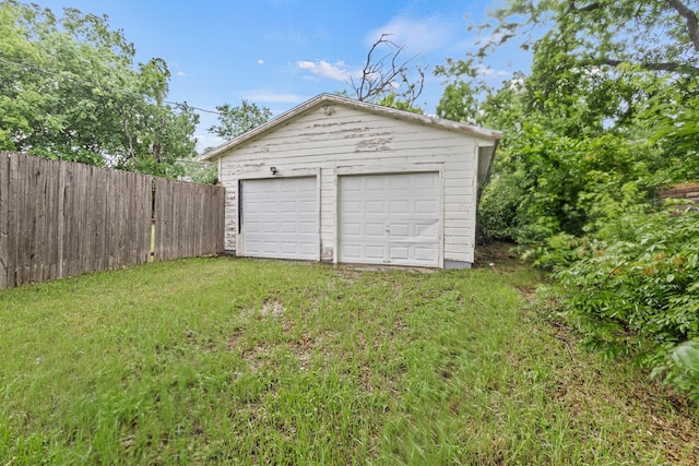 4416 Surrey St, Fort Worth, TX 76133 - view of detached garage