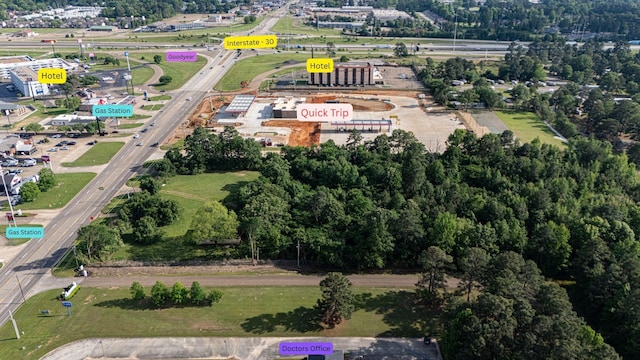 aerial view