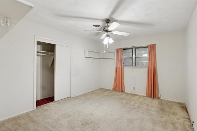 605 Clebud Dr, Euless, TX 76040 - unfurnished bedroom featuring carpet, a ceiling fan, and a closet