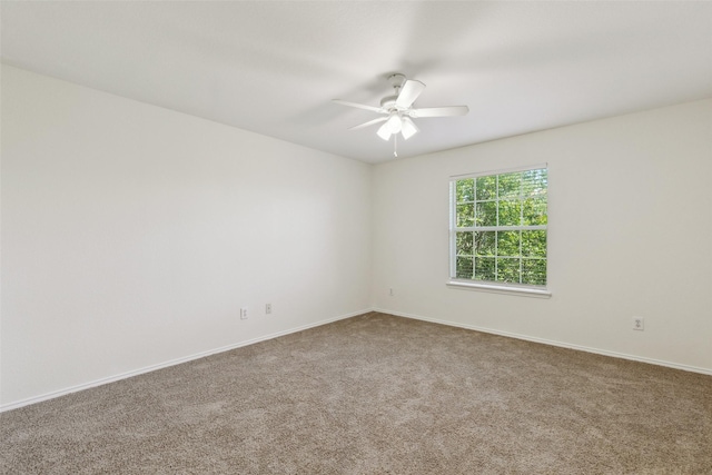 4413 Blackberry Rd, Melissa, TX 75454 - carpeted spare room featuring ceiling fan and baseboards