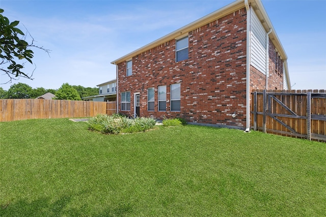 4413 Blackberry Rd, Melissa, TX 75454 - rear view of house featuring brick siding