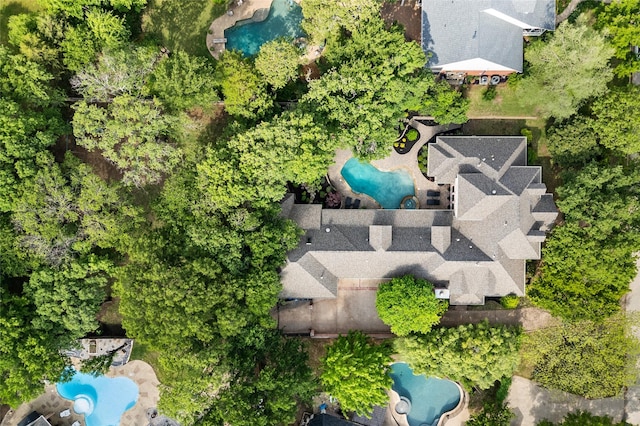 drone / aerial view