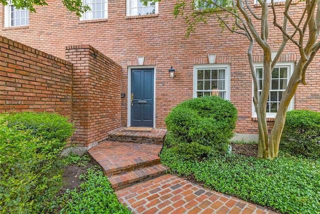 3400 Shenandoah St, University Park, TX 75205 - doorway to property featuring brick siding