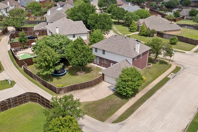 6401 Marlar Ln, The Colony, TX 75056 - aerial view of residential area