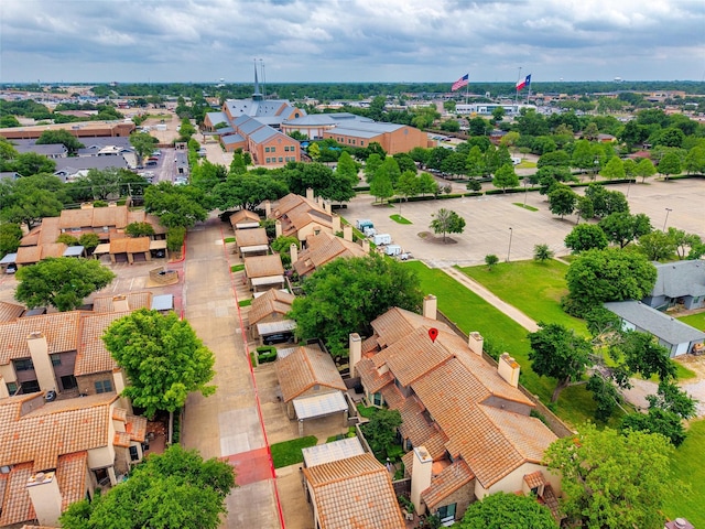 drone / aerial view featuring a residential view