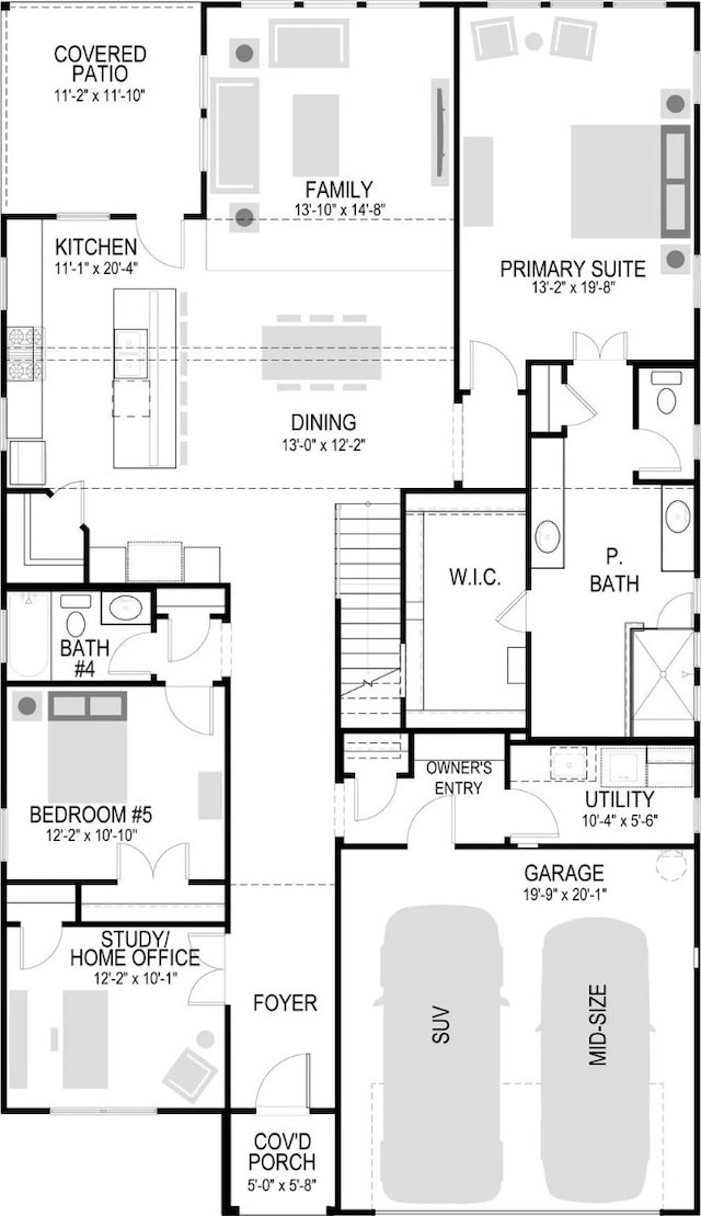 4313 Brookridge Ave, Mckinney, TX 75071 - view of layout