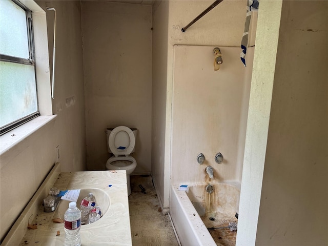 full bath featuring toilet