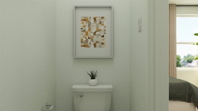 bathroom with toilet