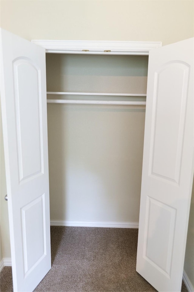 view of closet