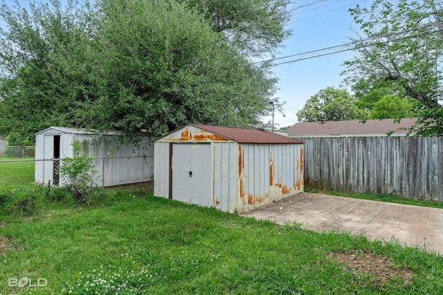 230 Peyton Colquitt Pl, Shreveport, LA 71115 - view of shed with a fenced backyard
