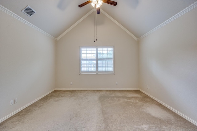 217 Brick Row Dr, Richardson, TX 75081 - unfurnished room featuring carpet floors, baseboards, a ceiling fan, and visible vents