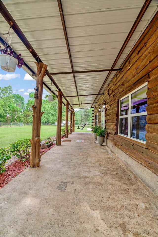 view of patio