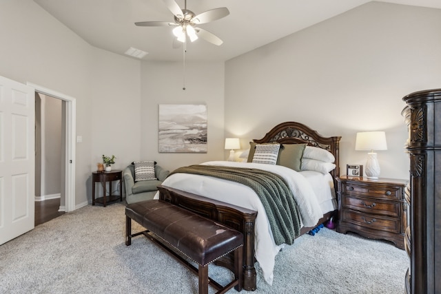 1101 Helmsley Dr, Frisco, TX 75036 - carpeted bedroom featuring baseboards, a ceiling fan, and visible vents