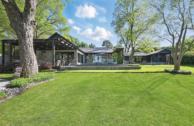 view of yard