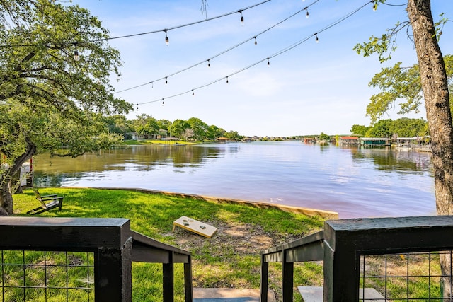 property view of water