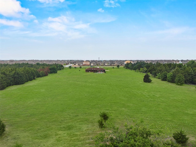 birds eye view of property featuring a residential view