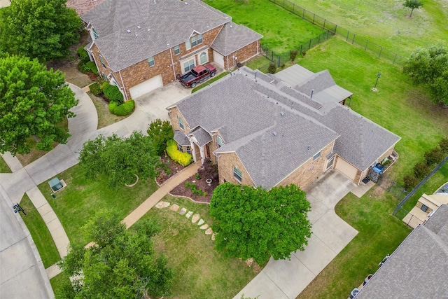 aerial view