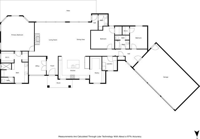 11374 Texas Highway 154 S, Yantis, TX 75497 - view of layout