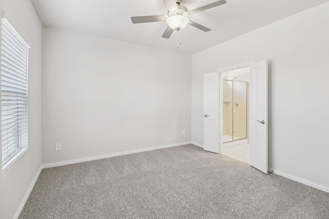 607 Willet Dr, Mckinney, TX 75069 - spare room with carpet floors, a ceiling fan, and baseboards