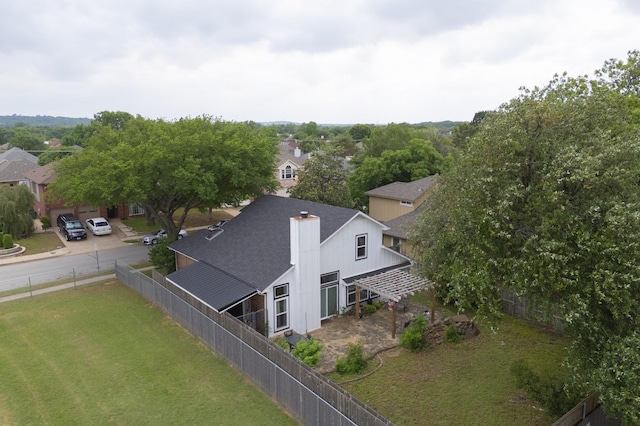aerial view
