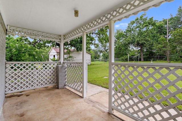 view of patio / terrace