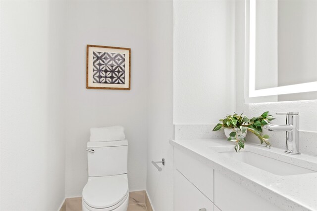 1944 Kearney Ct, Dallas, TX 75204 - half bath featuring vanity and toilet