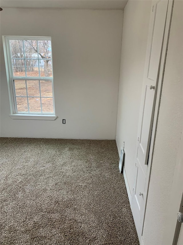 unfurnished bedroom featuring carpet floors