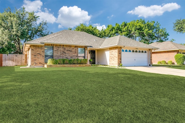 19 Salida Dr, Trophy Club, TX 76262 - single story home featuring brick siding, an attached garage, concrete driveway, and roof with shingles