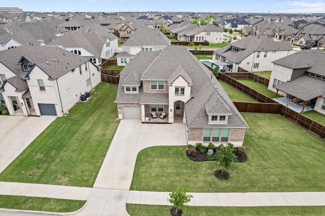 2812 Bluff Creek Dr, Mansfield, TX 76063 - aerial view with a residential view