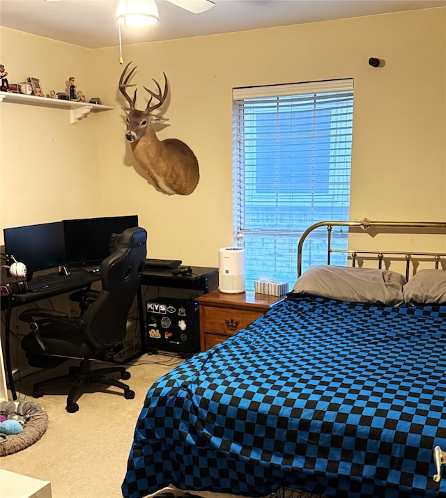 1561 Waterford Dr, Lewisville, TX 75077 - bedroom with carpet flooring and an office area