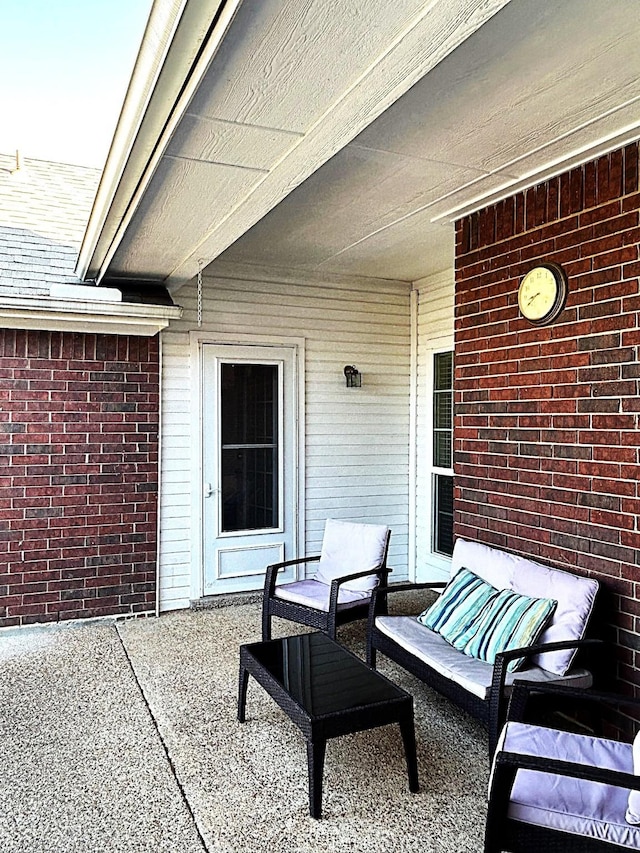 1561 Waterford Dr, Lewisville, TX 75077 - view of patio / terrace with covered porch
