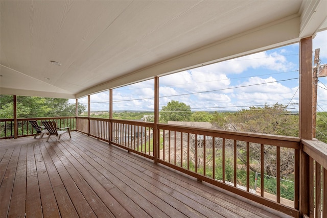 view of deck