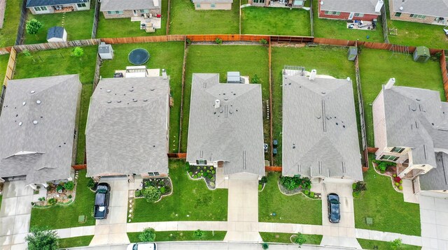 drone / aerial view featuring a residential view