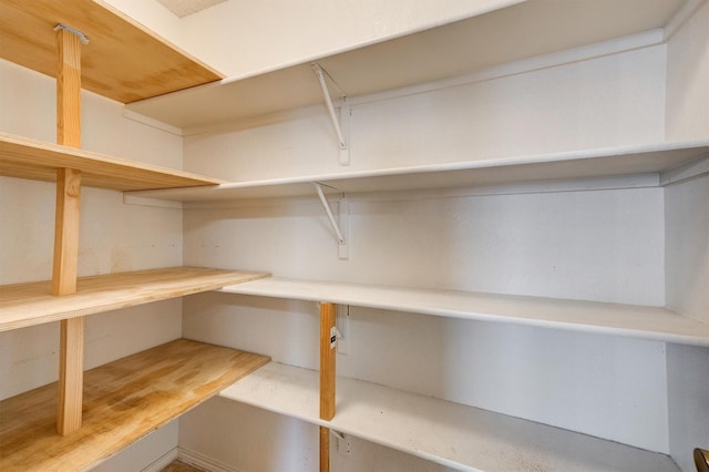 view of storage