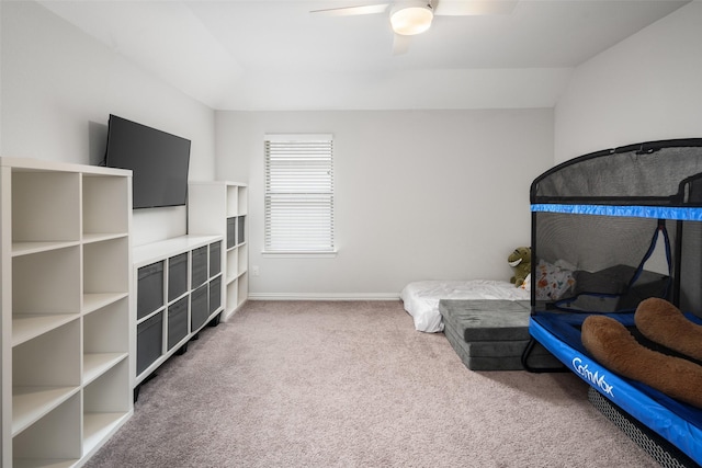5604 Deer Run Dr, Celina, TX 75009 - bedroom featuring carpet flooring, baseboards, and ceiling fan