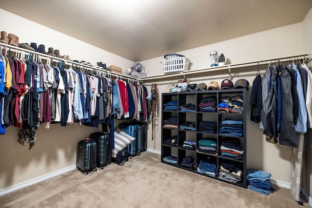 6336 Maritime St, Fort Worth, TX 76179 - walk in closet featuring carpet flooring
