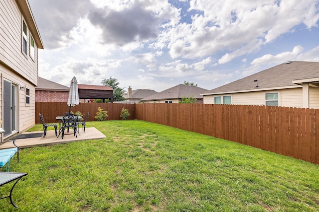 6336 Maritime St, Fort Worth, TX 76179 - view of yard featuring a patio area