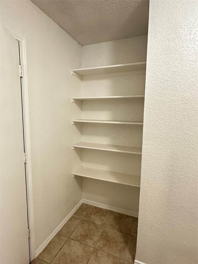 view of storage area
