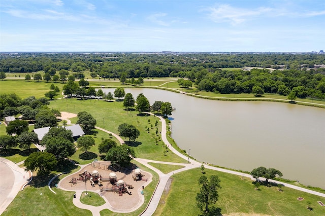 2009 Greenbriar Ln, Plano, TX 75074 - drone / aerial view of a nearby body of water