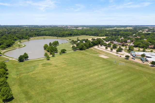 2009 Greenbriar Ln, Plano, TX 75074 - bird's eye view of a nearby body of water