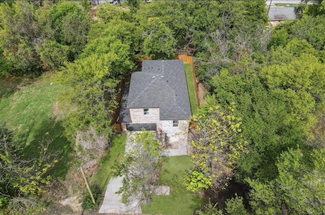 bird's eye view