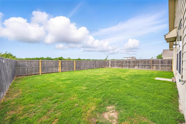 329 Blue Crow Ln, Fort Worth, TX 76052 - view of yard with a fenced backyard