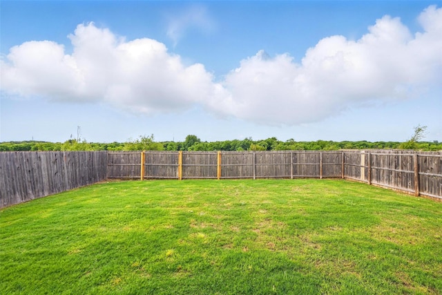 329 Blue Crow Ln, Fort Worth, TX 76052 - view of yard with a fenced backyard