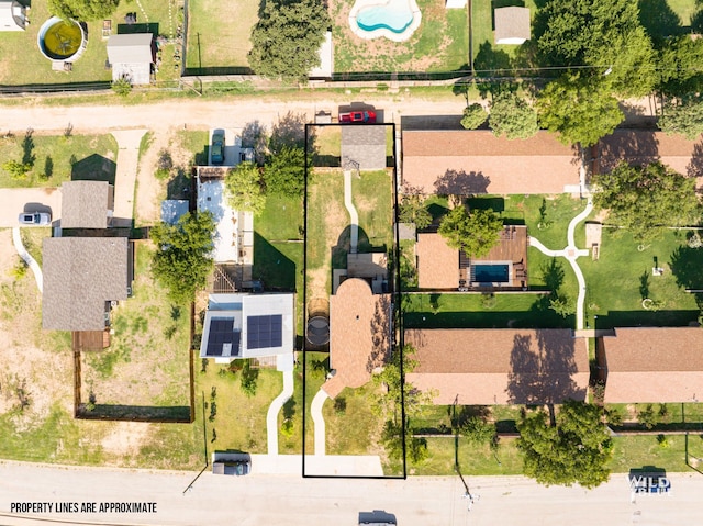 drone / aerial view