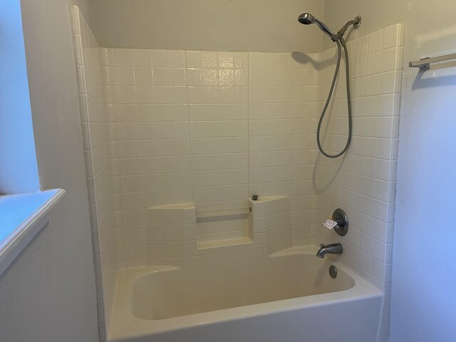 full bathroom featuring shower / tub combination