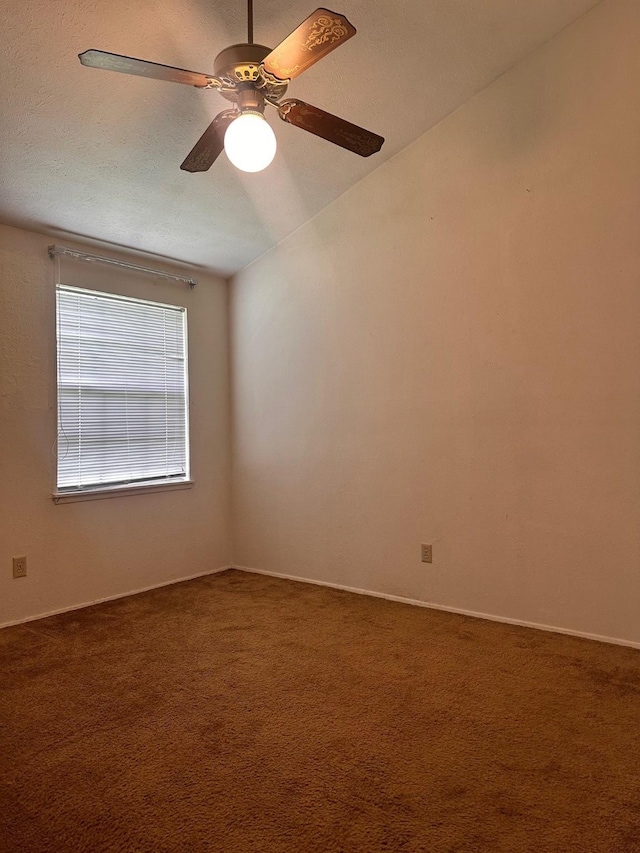 4757 China Rose Dr, Fort Worth, TX 76137 - carpeted empty room featuring a ceiling fan
