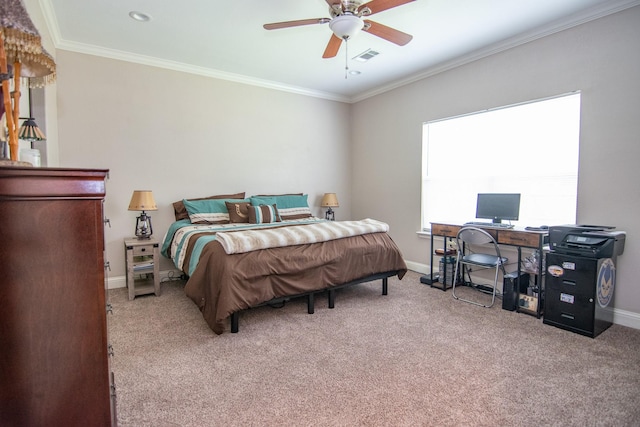 bedroom featuring baseboards and carpet flooring