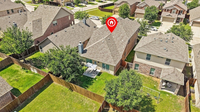 9933 Cottontail Ln, Mckinney, TX 75071 - aerial view of residential area