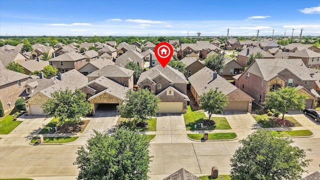 9933 Cottontail Ln, Mckinney, TX 75071 - aerial view of residential area