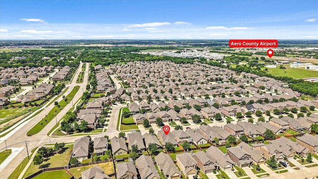 9933 Cottontail Ln, Mckinney, TX 75071 - aerial view of property's location featuring nearby suburban area